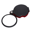 mini pocket 6x 65mm folding jewelry magnifier magnifying eye loupe glass lens  Z