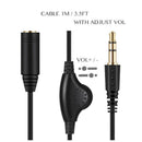 3.5 Headphone With Tuning Extension Cable Speaker With Tuning 3.5 Male Fema