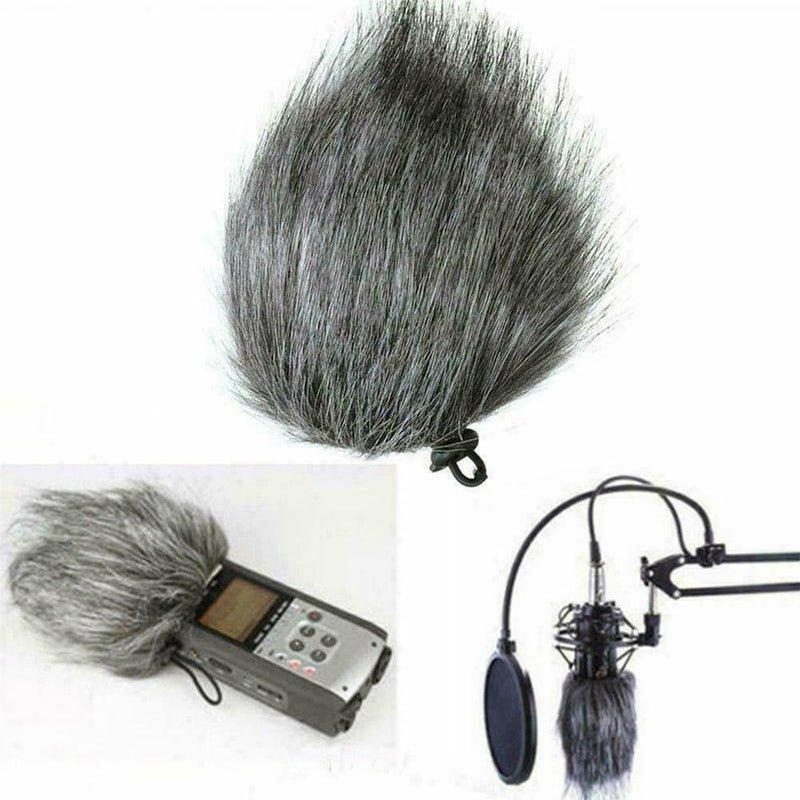 1 X Voice Recorder Windproof Fur Sleeve For Zoom H5 Recorder Handheld Video D7X6