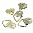 10*Screw D-Ring Painting Picture Frame Wall Mirror Hanging Hanger Triangle G1N3
