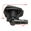 2X Spray Nozzle Wiper Windscreen Washer For Jeep Grand Cherokee 05-10 5507904 ME