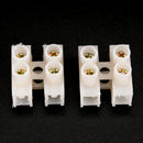 10PCS Practical Durable 10A 2 Way Electrical Screw Terminal Block Connector BX