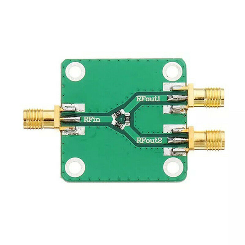 1Pcs RF Microwave Resistance Power Divider Splitter 1 to 2 Combiner SMA DC~5 Cy