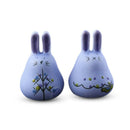 Exquisite hand-made ceramic wind chimes jewelry cute rabbit wind bell Bell