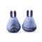 Exquisite hand-made ceramic wind chimes jewelry cute rabbit wind bell Bell