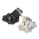 Scooters Intake Manifold Reed Valve Assembly for Yamaha Jog 50 CY50 Jog 50