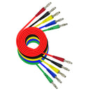 10x Laboratory Cable 4mm Banana Plug To Banana Plug