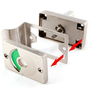 Bathroom Toilet Wc Indicator Privacy Dead Bolt Door Lock Latch Vacant Engag W2R7