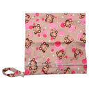 Baby Toddler Waterproof Zipper Reusable Cloth Diaper Bag Monkey Pattern