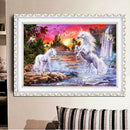 Horse 5D Full Square Drill Diamond Painting DIY Rhinestone Embroidery Kits