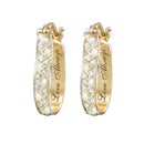 Double Fair Delicate Feather & Leaf Shaped Earrings For Women A7S7