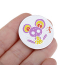 Zodiac Rat Golf Markers plus Magnetic Alloy Golf Cap Hat Clip Golf Ball Mak_