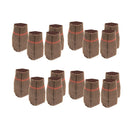 16Pcs fit Girth 16-25cm Furniture Feet Caps Covers/Knit Chair Leg Socks