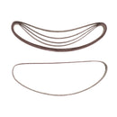 20 Pieces Assorted Grits Metal Grinding Metal Sanding Belt Kit 40