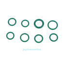 265pcs Assortment Kit Car HNBR Air Conditioning Rubber O Ring Seals Set Green