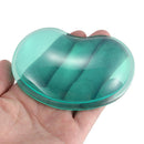 Clear Green Soft Heart Shape Gel Wrist Rest Computer Laptop Mouse Pad