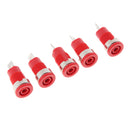 10pcs 4mm Banana Jack Panel Socket Speaker Audio Cable Connectors 1000V/32A