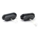 2PCS Dynamic L R Smoked LED Side Marker Lights Lens Fender For VW Bora Golf 4