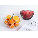 Kitchen Table Desk Super Large Open Deep Bowl for Food Fruit Snack White-L