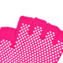 1Pair Half Fingers Yoga Gloves Fitness Lady Non-slip Professional Sports Gl  Gw