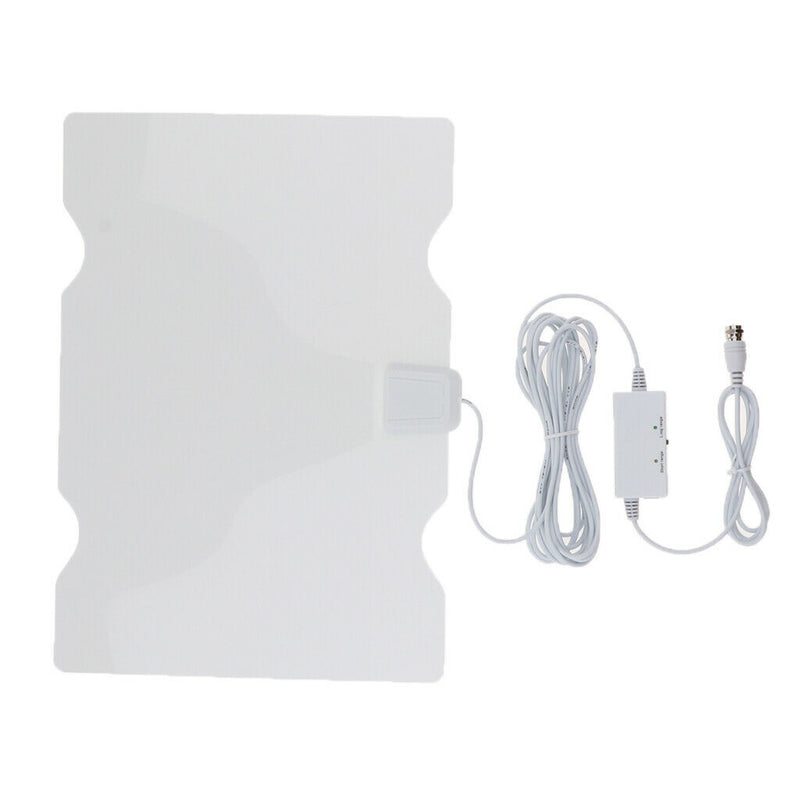 Indoor Digital HDTV TV Antenna Aerial Amplified 80Miles Range