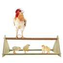 Rooster Chicken Perch Bird Swing Sturdy,Essential Tool for Your Birds Nail and