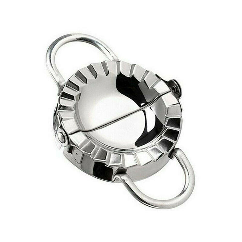 1 x Stainless Dumpling Maker Wrapper Dough Cutter Pie Ravioli Mould Newest Use