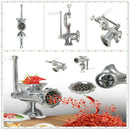 Heavy Duty Hand Operated Manual Kitchen Meat Mincer Beef Grinder Sausage Clamp
