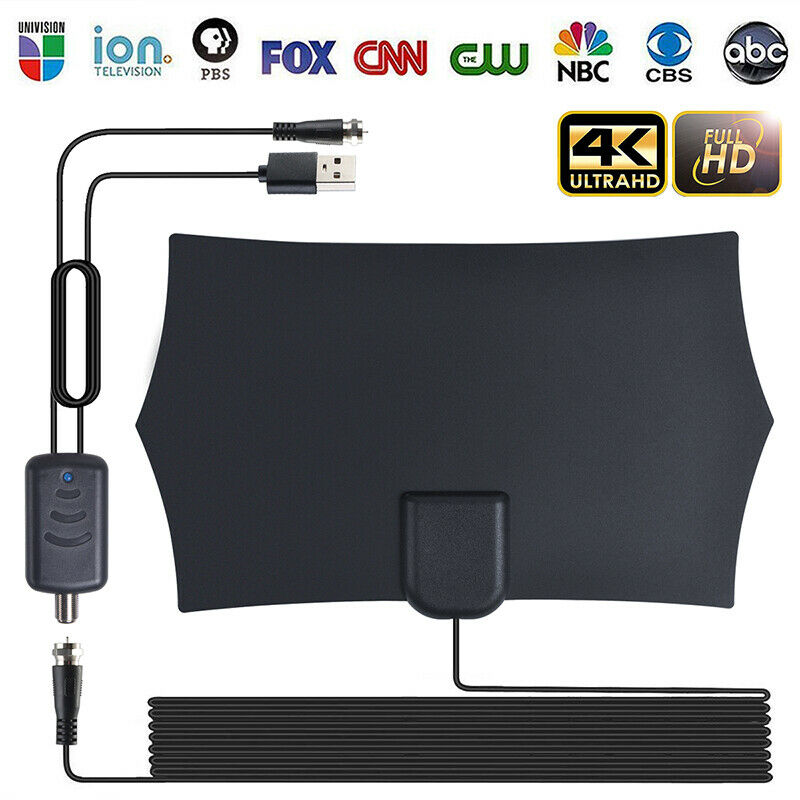 960 Miles Long Range 1080P Skywire 4K HDTV Aerial Indoor Digital TV Antenna New