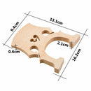 Professional Cello Bridge for 1/4 Size Cello Exquisite Maple Material G9T4