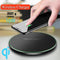 Qi Wireless Charger 3.0 10W Fast Wireless Charging USB Charger Pad Dock Metal