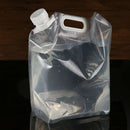 Portable Folding Clear Water Bag Camping Survival Kit Supply 5L