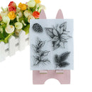 Vivid Pineapple and Flower Rubber Stamp Scrapbooking Photo Album Decorative Z