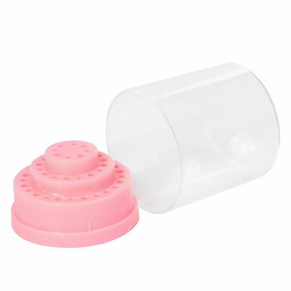 Nail Drill Bit Holder Stand Displayer Organizer Container 48 Holes Nail Man N9B2