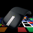 2PCS For Arc Touch Mouse Ultrathin Folding Mouse 2.4GHz Wireless Mouse