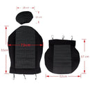Car Universal Front Seat Cover Jacquard Cushion Seat Interior Seat Cover