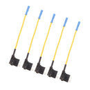 5pcs ACU ATO/ATC Blade Fuse Tap  Holder Block Wire Cable Harness Connector Kit