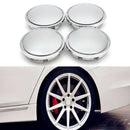 4Pcs/Set ABS Chrome 65mm Car Wheel Center Caps Tyre Rim Hub Cap Cover Decorative