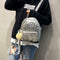 New Fashion Women Mini Velvet Backpack Casual Schoolbag For Teenage Girls