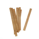 12x 8mm x 90mm Candle Wood Wick with Sustainer Tab Candle Making Supply JR