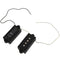 1set 4 String Noiseless Pickup Black for Precision P Bass Replacement
