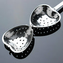 2Pcs Tea Infuser Stainless steel tea heart shape filters Invite your friend