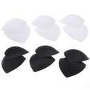 6 Pairs Reusable Triangle Bra Insert Breathable Pads Swimsuit Replacements
