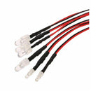 6 LED Light Kit 2 White 2 Red 2 Blue for 1/10 1/8 Traxxas HSP SCX10 D90 HPI