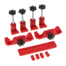 5 Pieces Dual Cam Clamp Camshaft Timing Sprocket Gear Locking Tool
