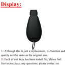Car Remotes 6 Button Key Fob Compatible for Chrysler Town Country 2008-2015 X3J1