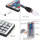 5M 300 LED SMD 3528 RGB Strip Light For Home Bar Decor + Remote Control AU Plug