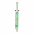 Novelty syringe pen doctor nurse hospital green E8G4