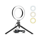 Dimmable Photography Camera Selfie LED Ring Light For Video Makeup Live V5O7