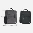 Cycling Bags Bicycle Handlebar Bag Bike Front Tube Basket Rear Pannier Gray